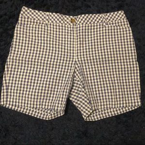 Land’s End gingham shorts 14